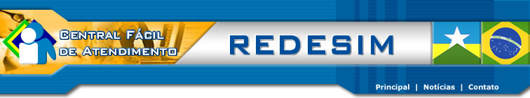 REDESIM de Rond&ocirc;nia - Lei Federal n&ordm; 11.598/07